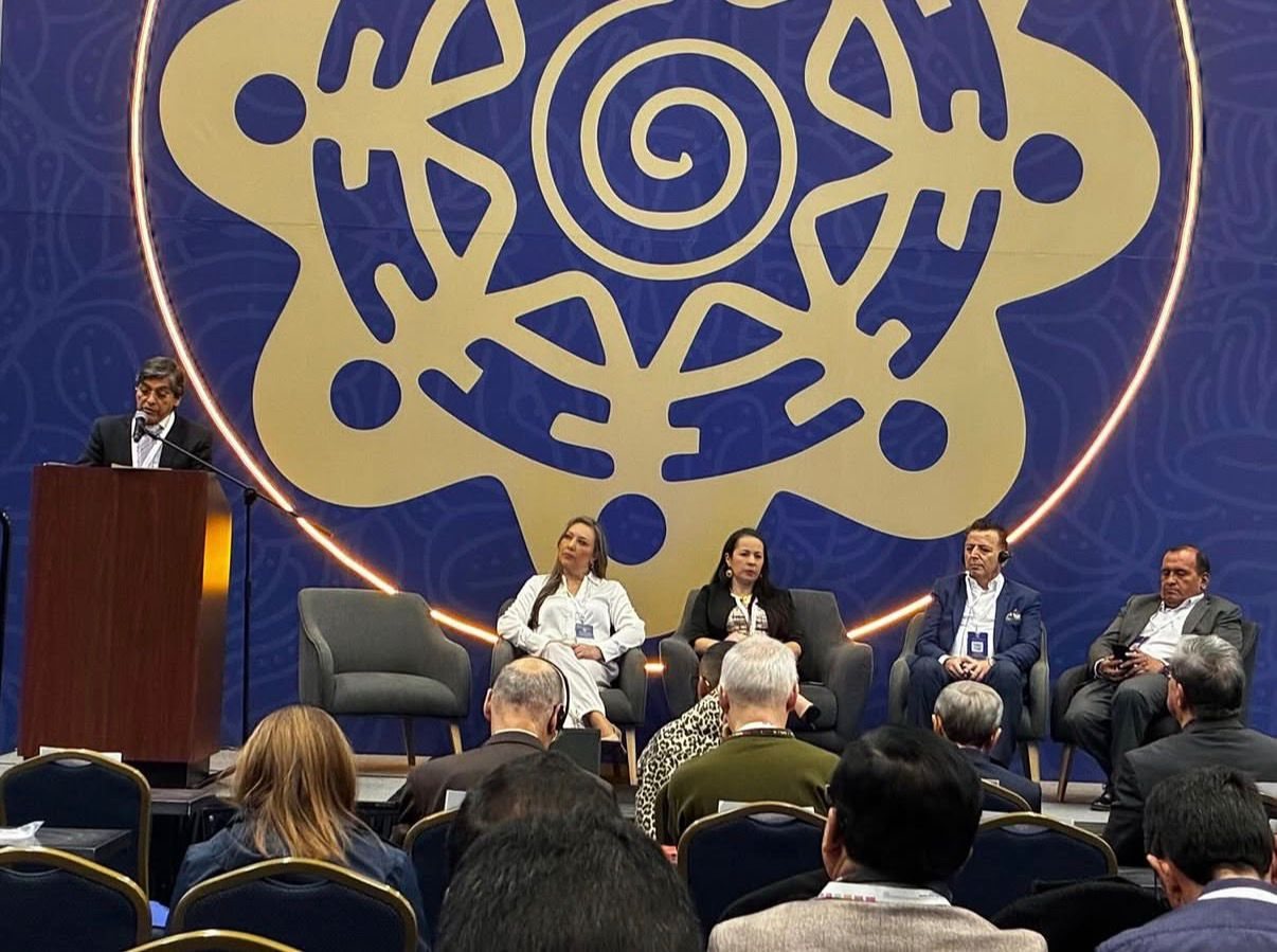 Bogotá kongresindeki panel oturumlarından biri